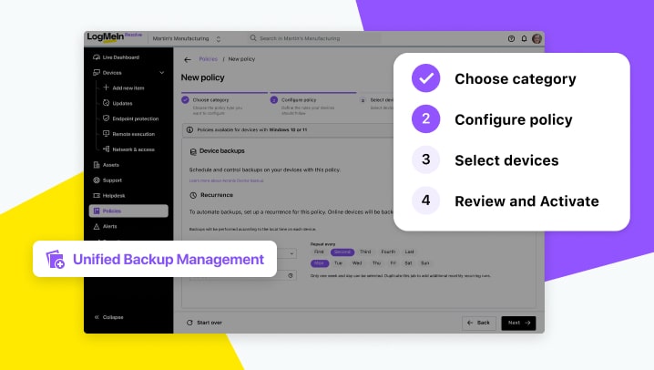Unified Backup Management