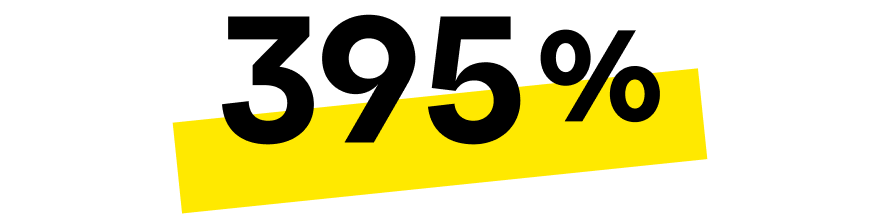395%