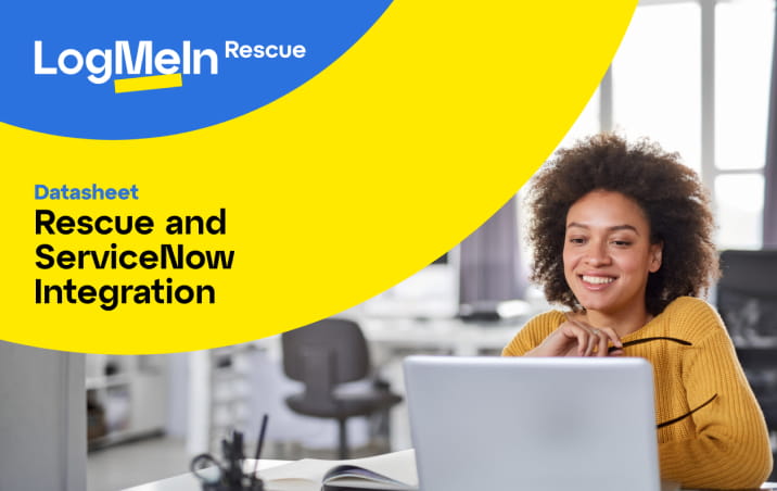 Datasheet: LogMeIn Rescue + ServiceNow