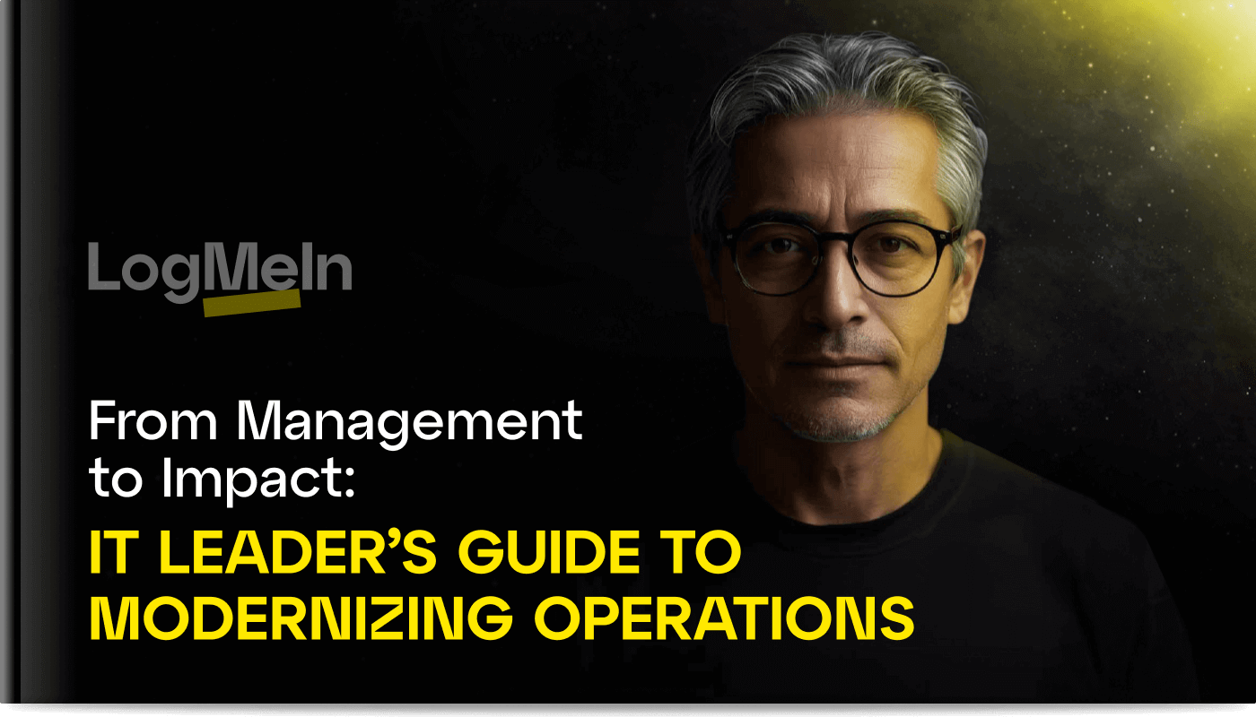 IT Leader's Guide to Modernizing Operations ebook cover.