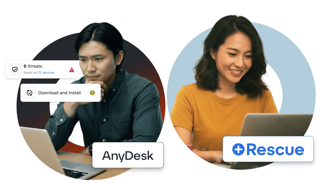 Comparison of LogMeIn Rescue and AnyDesk