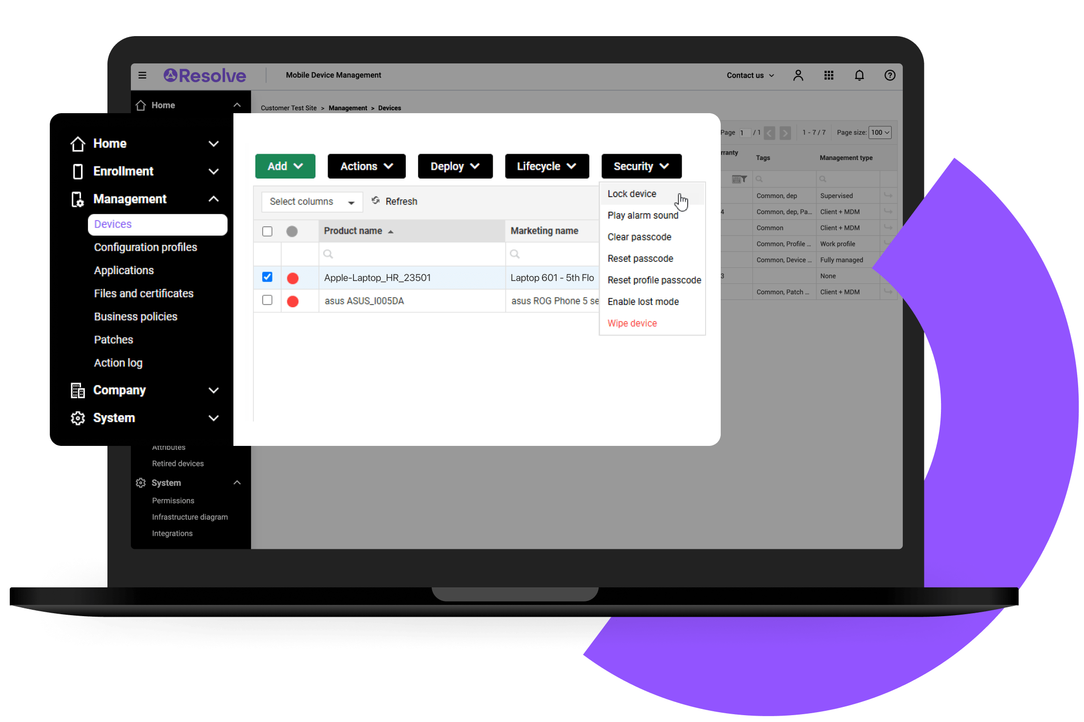 Control Mac Devices and Usage