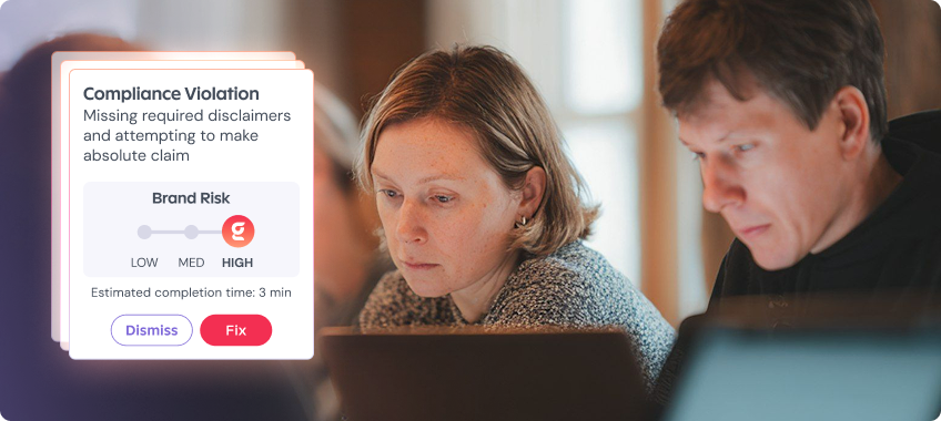 Compliance violation review session