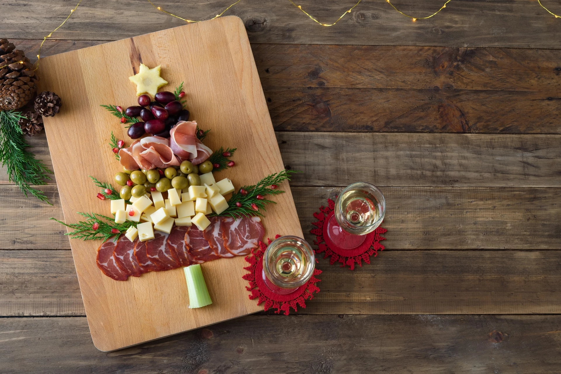 Christmas sharing platter