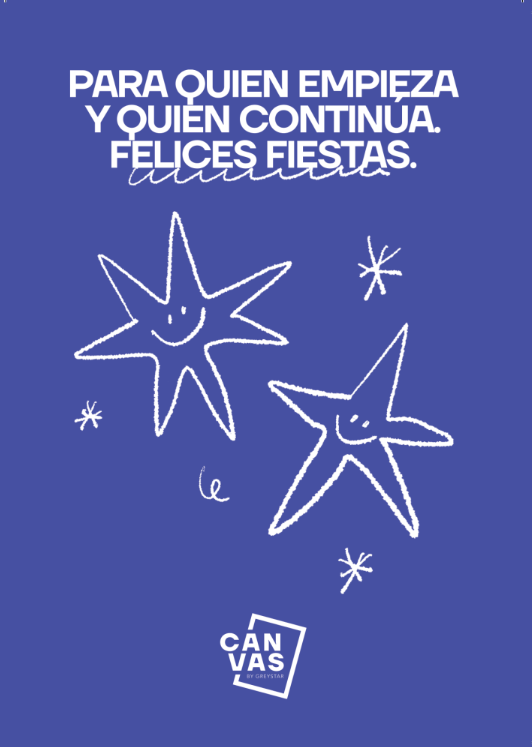 flyer campaña de renovación Canvas World 2026-2027