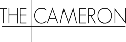 Logo of The Cameron Apartments.
