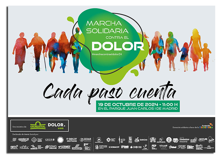 Marcha Solidaria Contra el Dolor 2024 - Material descargable