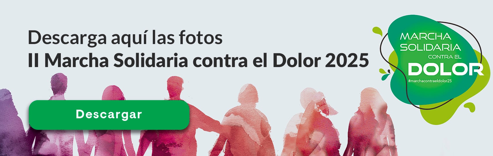 Descarga aquí las fotos II Marcha Solidaria contra el Dolor 2025