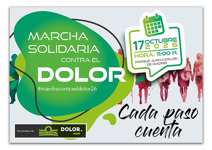 III Marcha Solidaria contra el dolor 2026 - material descargable