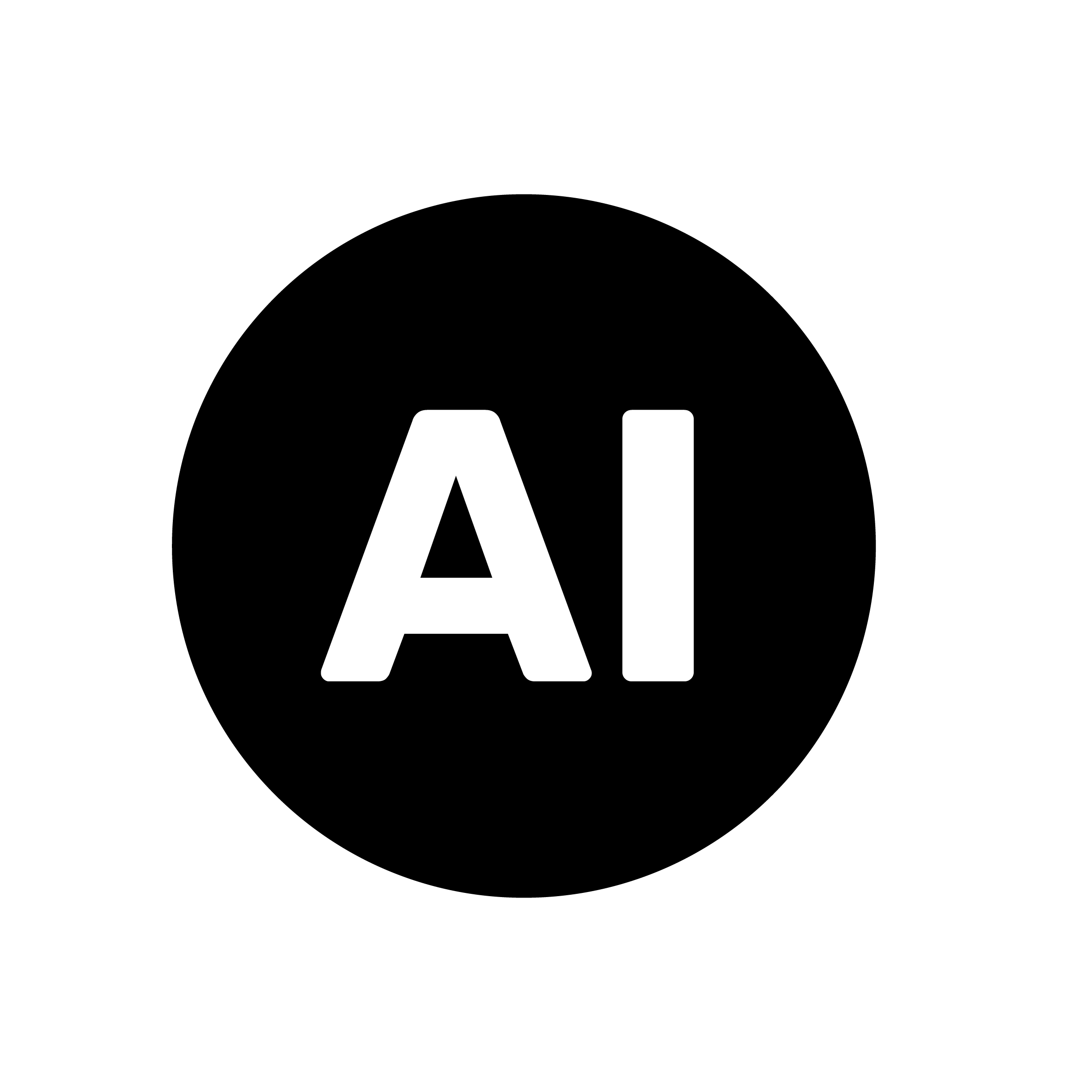 AI label black