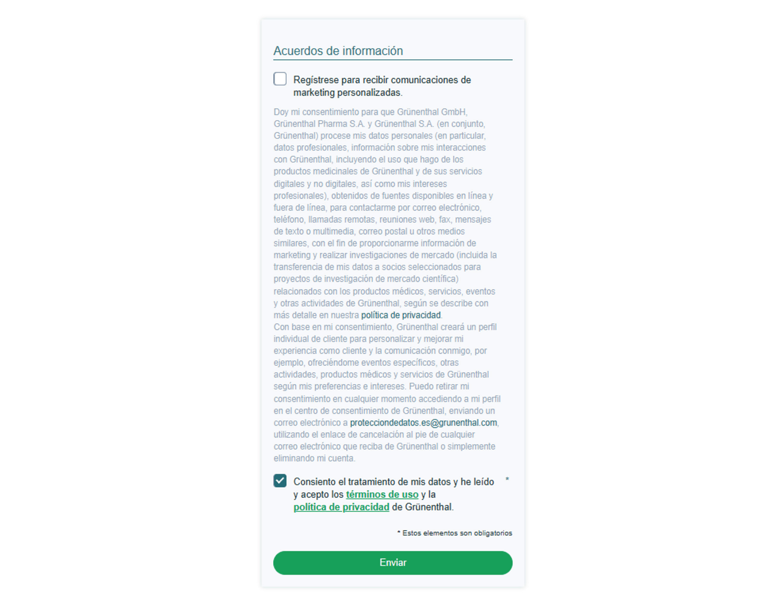 Registro paso 3