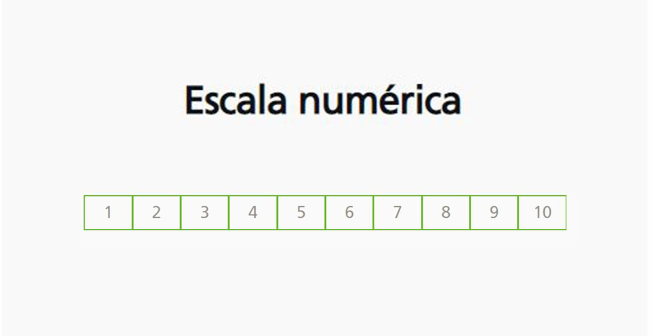 Escala numérica