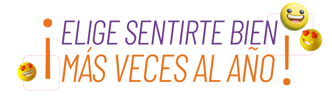 ¡Elige sentirte bien más a menudo durante el año