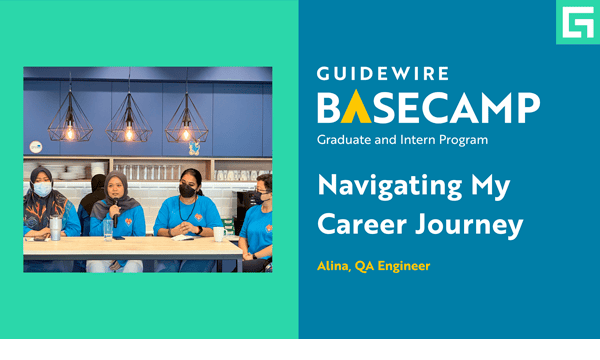 Basecamp panel featuring Alina, QA Engineer