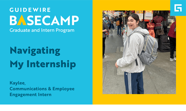 Basecamp tile featuring Kaylee, Communications and Employee Engagement Intern