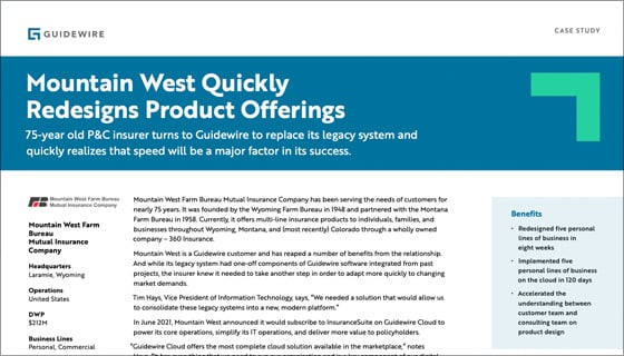 cover - Mountain West quickly redesigns product offerings