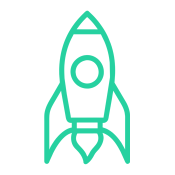 icon - rocket ship