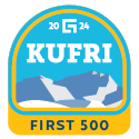 Kufri incentive badge for first 500 people to update certification to Kufri