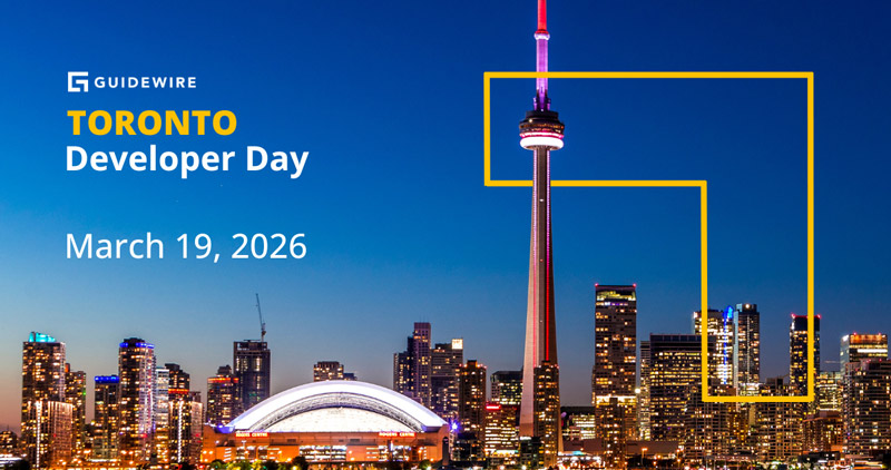 event title card - Guidewire Toronto Developer Day 2026