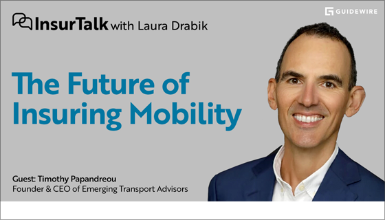 blog title card - The Future of Insuring Mobility - guest Timothy Papandreou