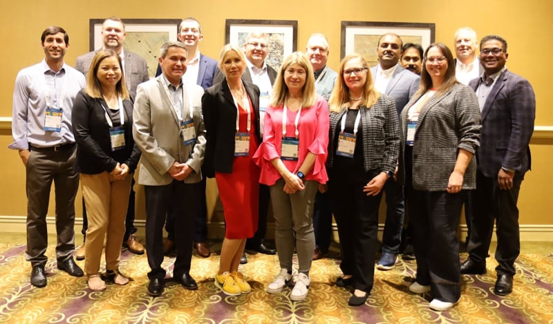 group of 15 persons at Guidewire Connections 2024