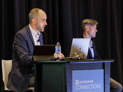 Panel speaker at Guidewire Connections
