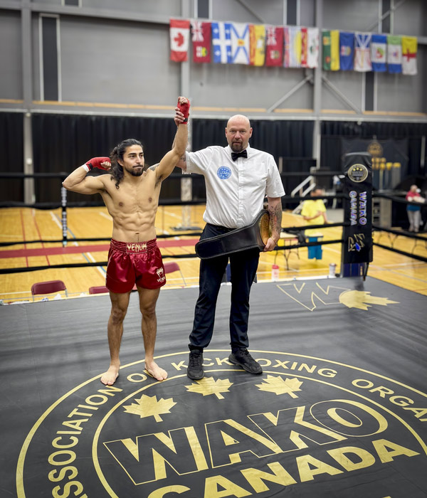 Javier Huerta at WAKO Canada