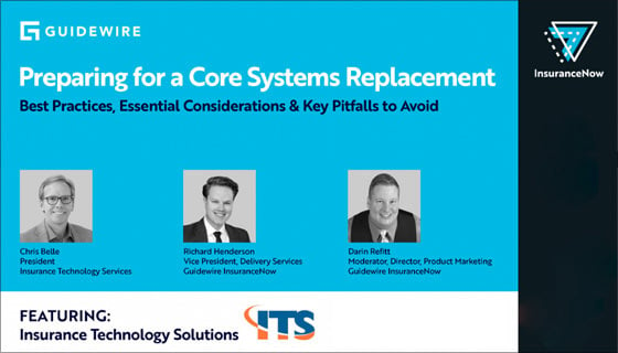 Teaser for webinar - Preparing for a Core Systems Replacement