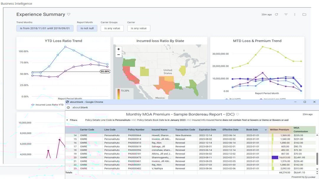 screenshot - Business Intelligence