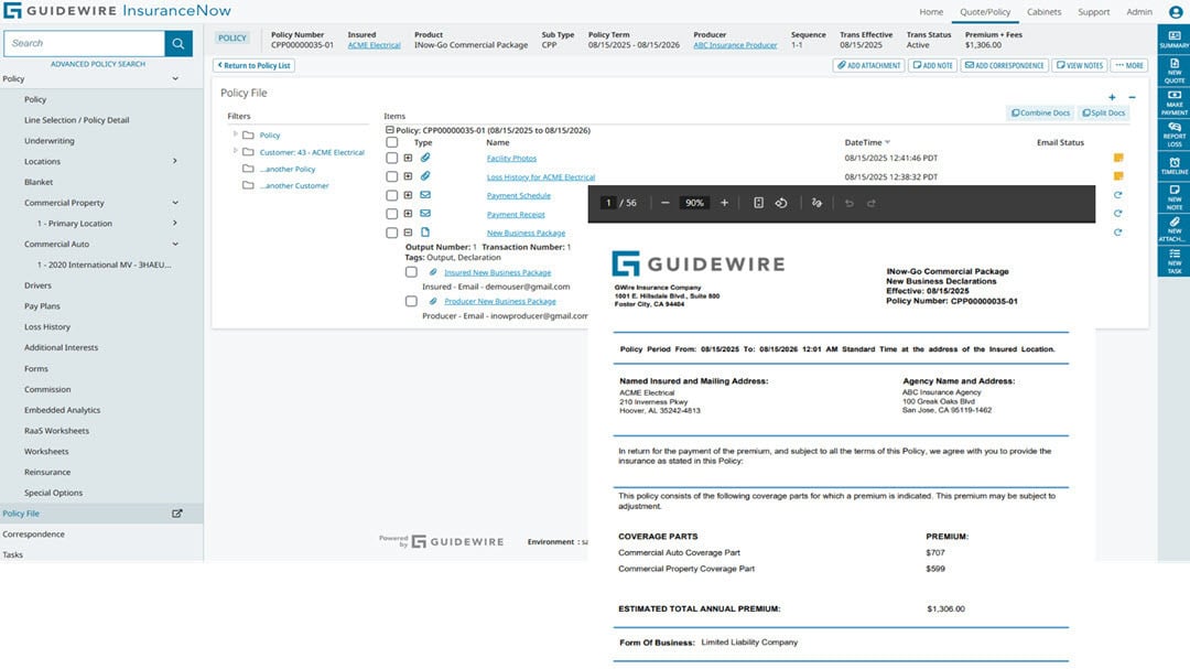 screenshot - InsuranceNow