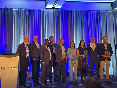 Hatch wins TAC Award for Canadian Project of the Year for the REM underground works