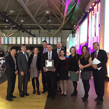  Hatch team presented with the outstanding Corporation Award
