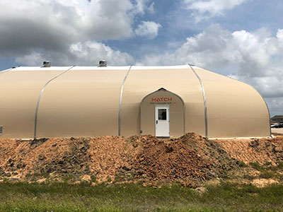 A 5,500 square foot facility donated by Hatch will be used as a staging area for volunteers involved in rebuilding efforts and their supplies
