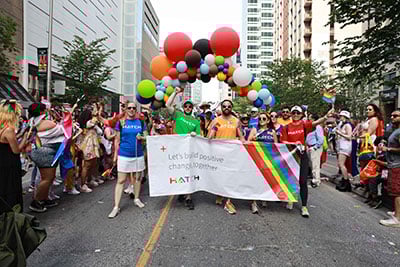 Hatch at the Toronto Pride Parade 2022