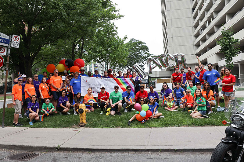 Hatch at the Toronto Pride Parade 2022