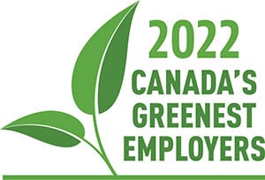 Canada's greenest employers logo