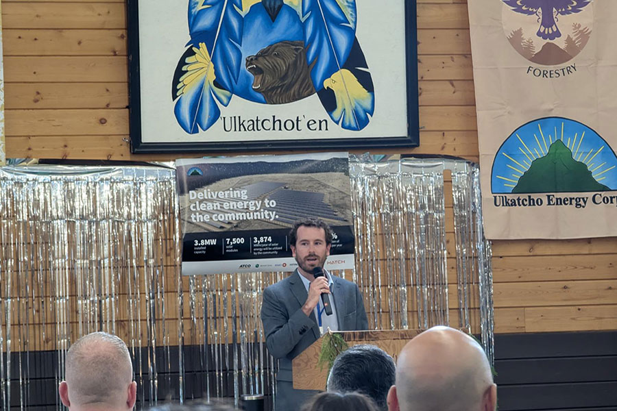 Ulkatcho Energy Corporation breaks ground on largest community off-grid solar project in Canada 