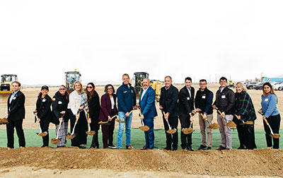 Pacific Steel Groups groundbreaking for their Mojave Micro Mill