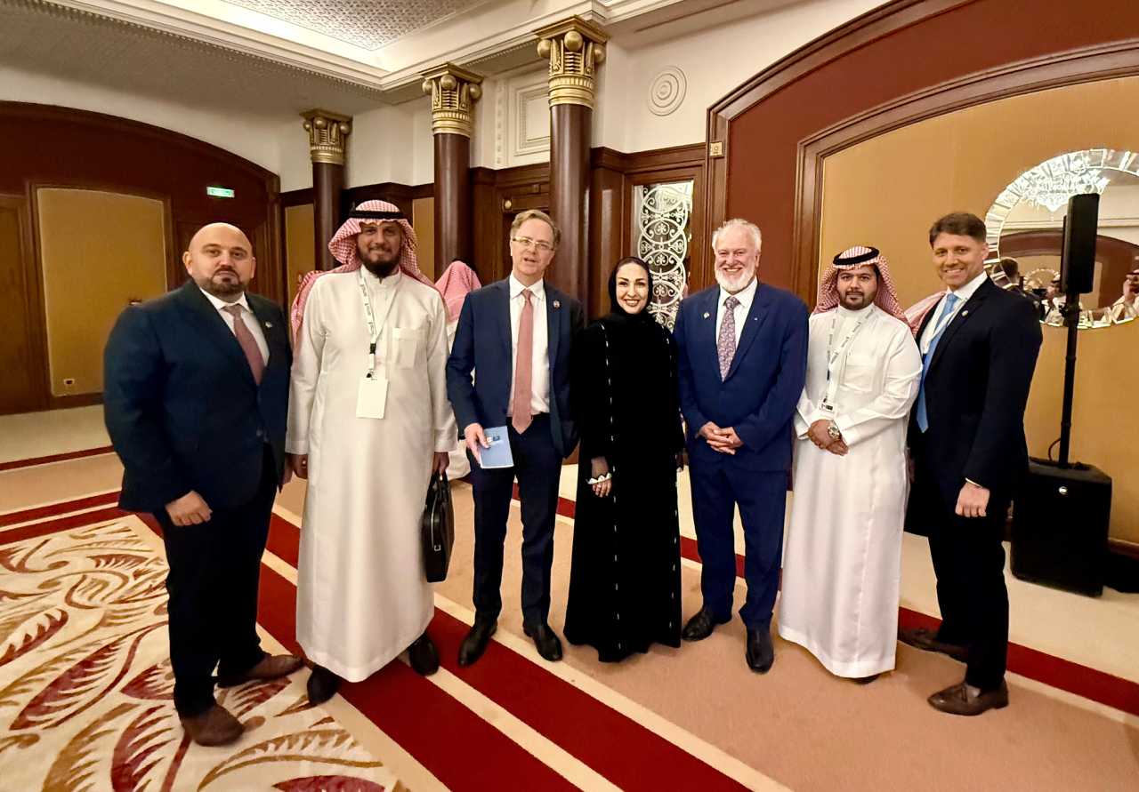 Group photo at Canada-Saudi investment event