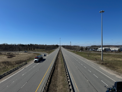 Hwy 11_SB View