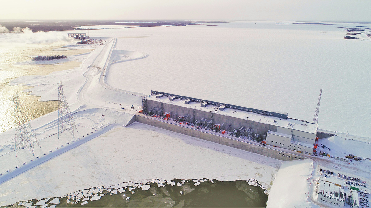 Keeyask generating station