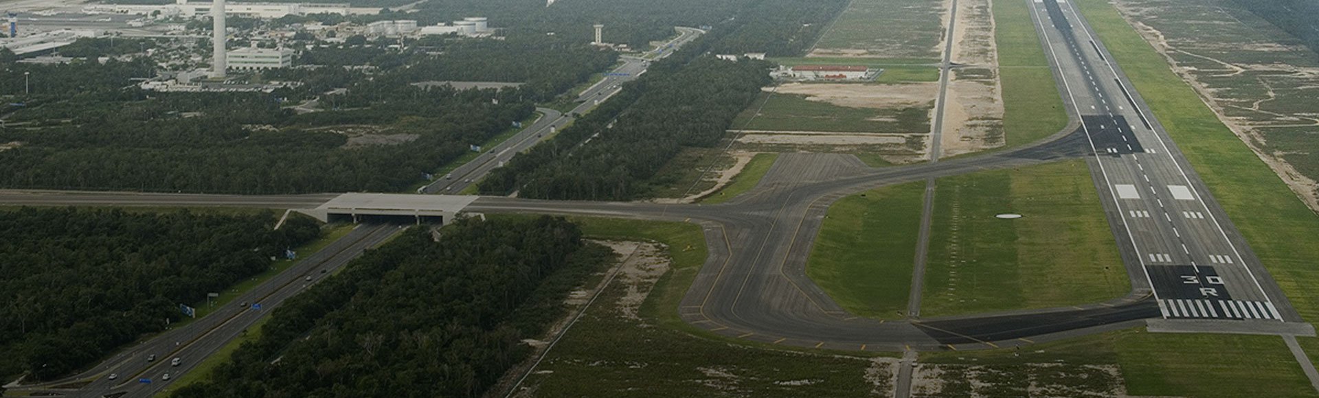 New runway at Cancun International Airport