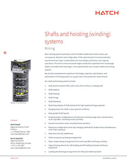 Shafts and Hoisting Systems