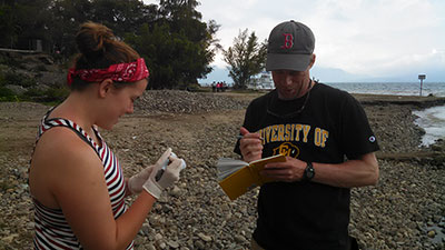 Water sampling instruction
