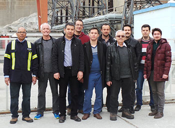 Gokcekaya Power Plant team