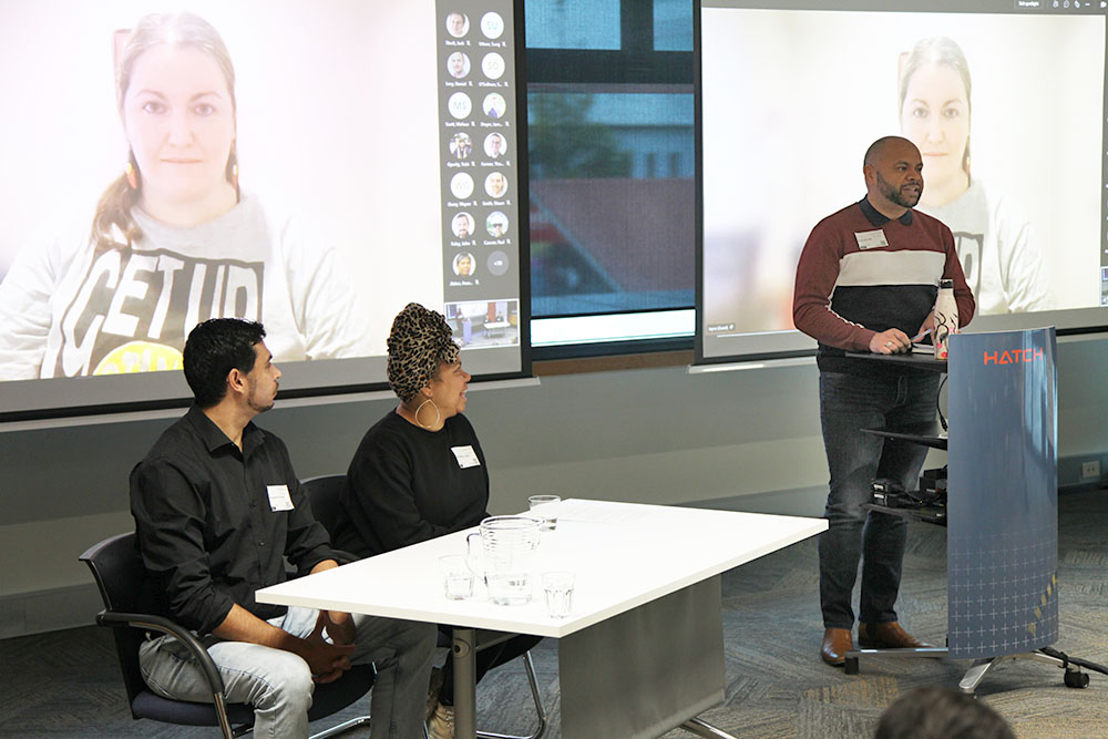 Hatch team members welcome guests to our Perth and Brisbane offices in honor of NAIDOC