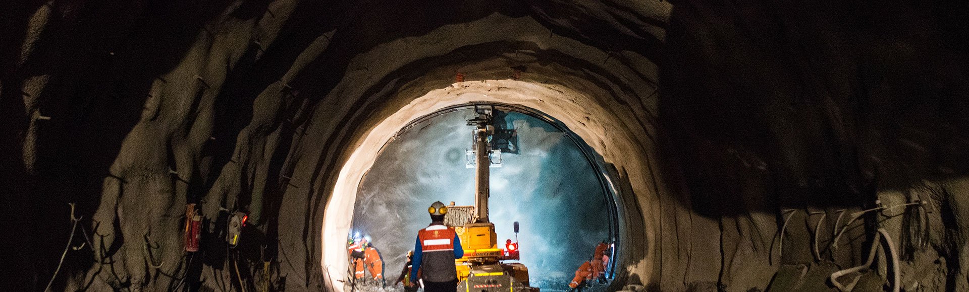 Chuquicamata Underground mine banner