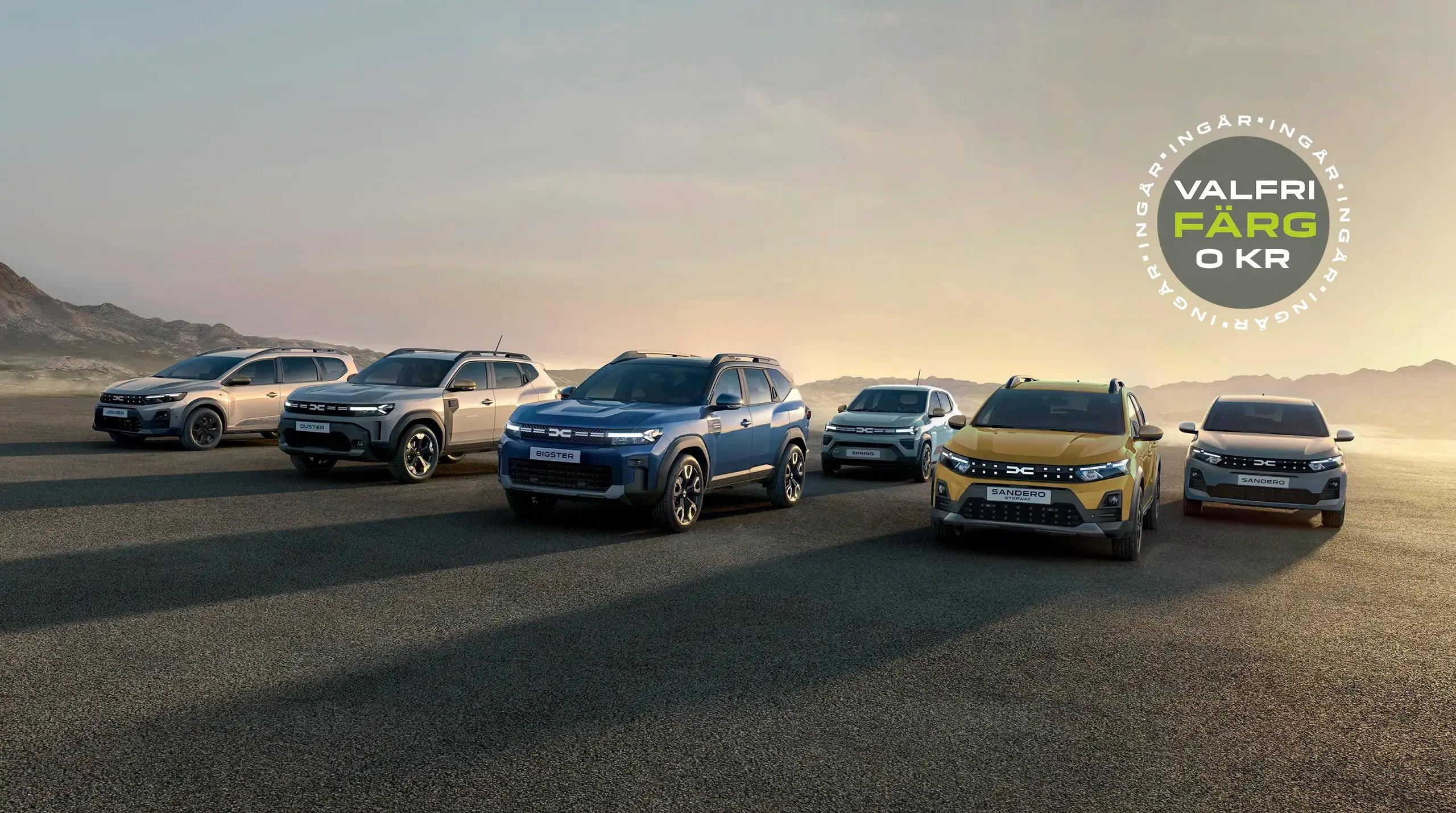 Priser & finansiering | Dacia | Aktuella erbjudanden | dacia.se