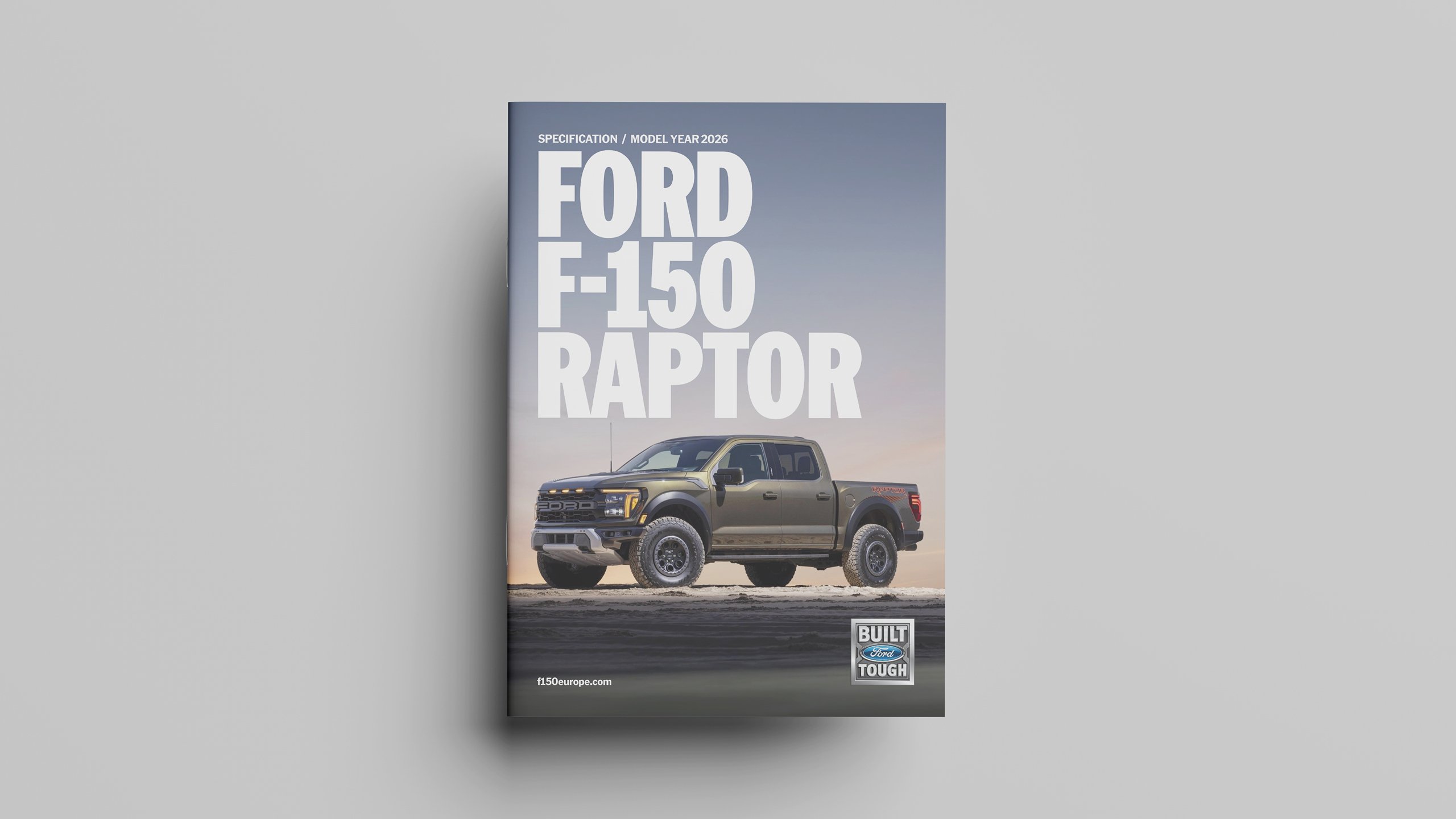 Specyfikacja 2026 F-150 Raptor®