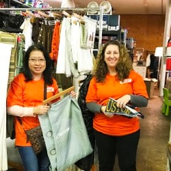 HAP employees volunteer at Humble Design